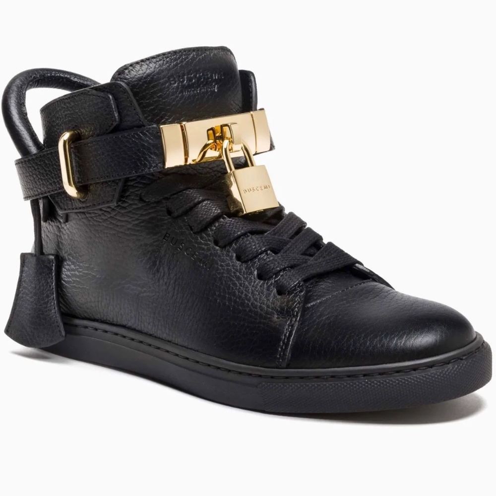 Buscemi Brand New 100MM Black Size 39 (US 6) Mens - Authentic NWT